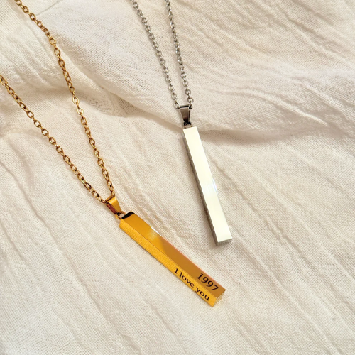 Vertical Bar Necklace