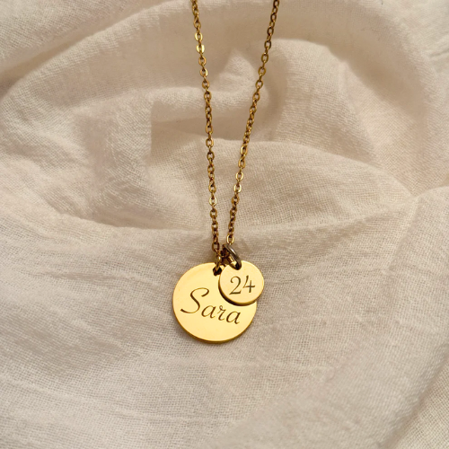 Circle charm pendant