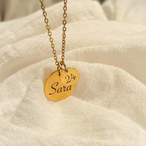 Circle charm pendant