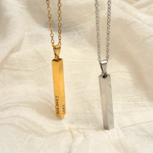Vertical Bar Necklace