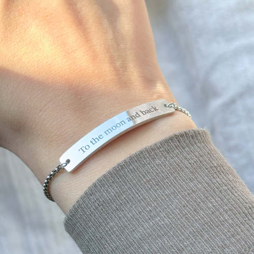 Adjustable Bar Bracelet